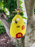 Load image into Gallery viewer, Honey House Felt Birdhouse
