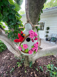 Load image into Gallery viewer, Cardinal Felt Birdhouse
