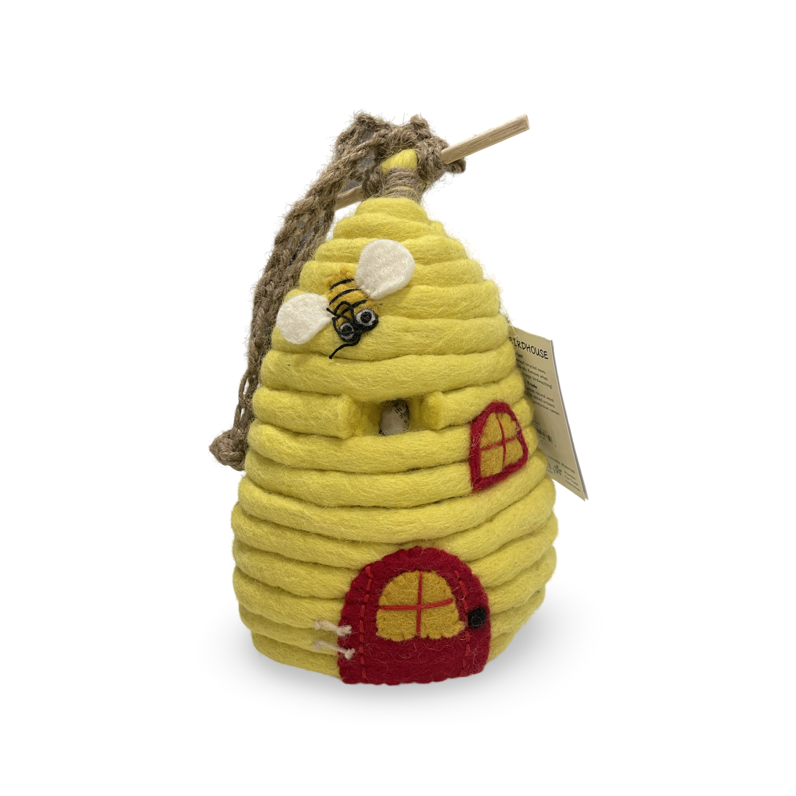 Honey House Felt Birdhouse