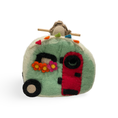 Load image into Gallery viewer, Retro Camper Felt Birdhouse
