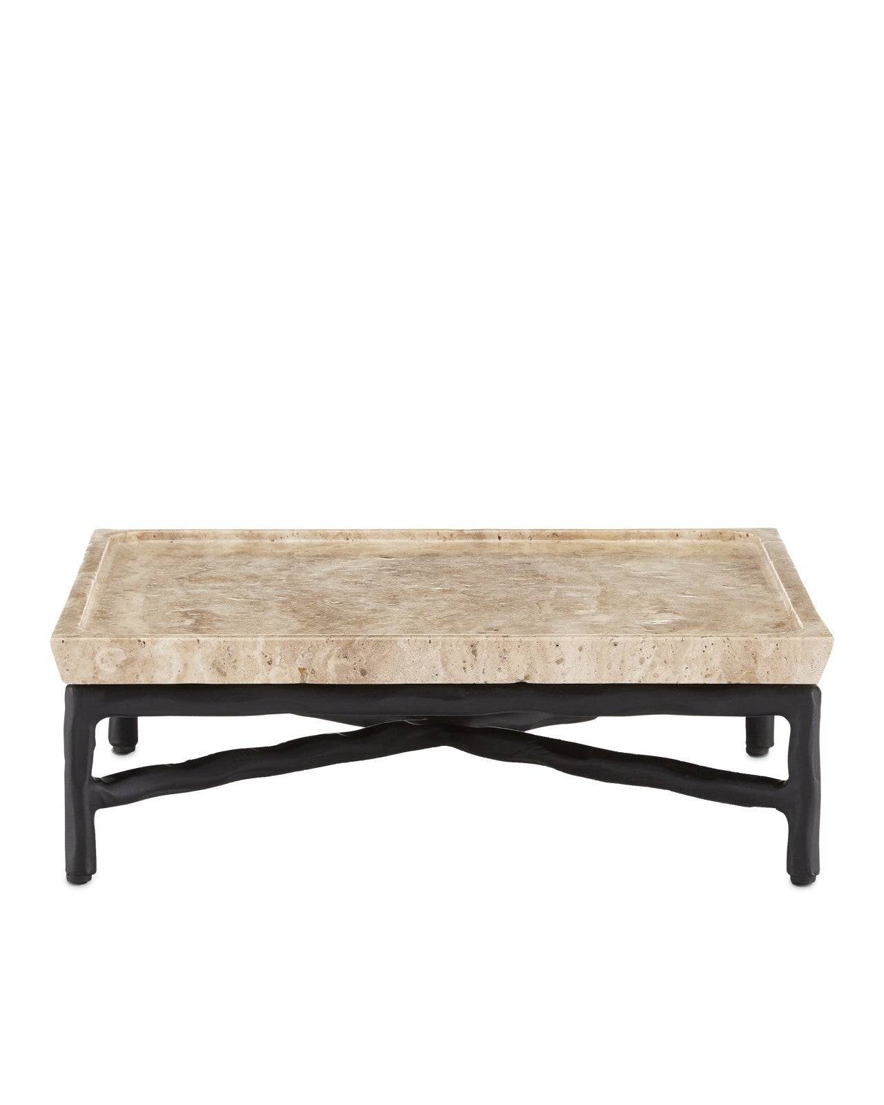 Boyles Small Travertine Tray