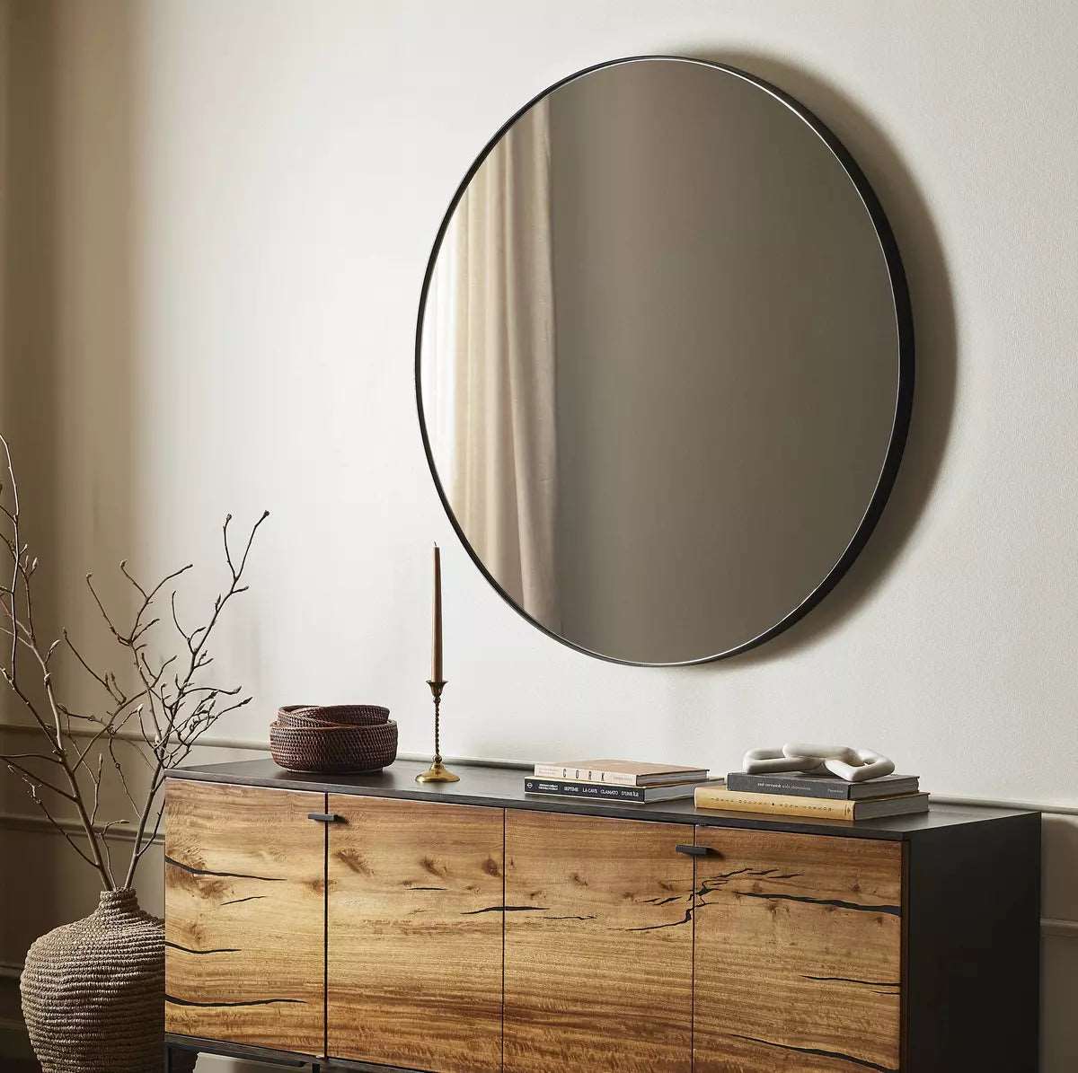 Bellvue Round Mirror