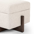 Load image into Gallery viewer, Esben Square Storage Ottoman 25"
