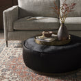 Load image into Gallery viewer, Sinclair Round Ottoman
