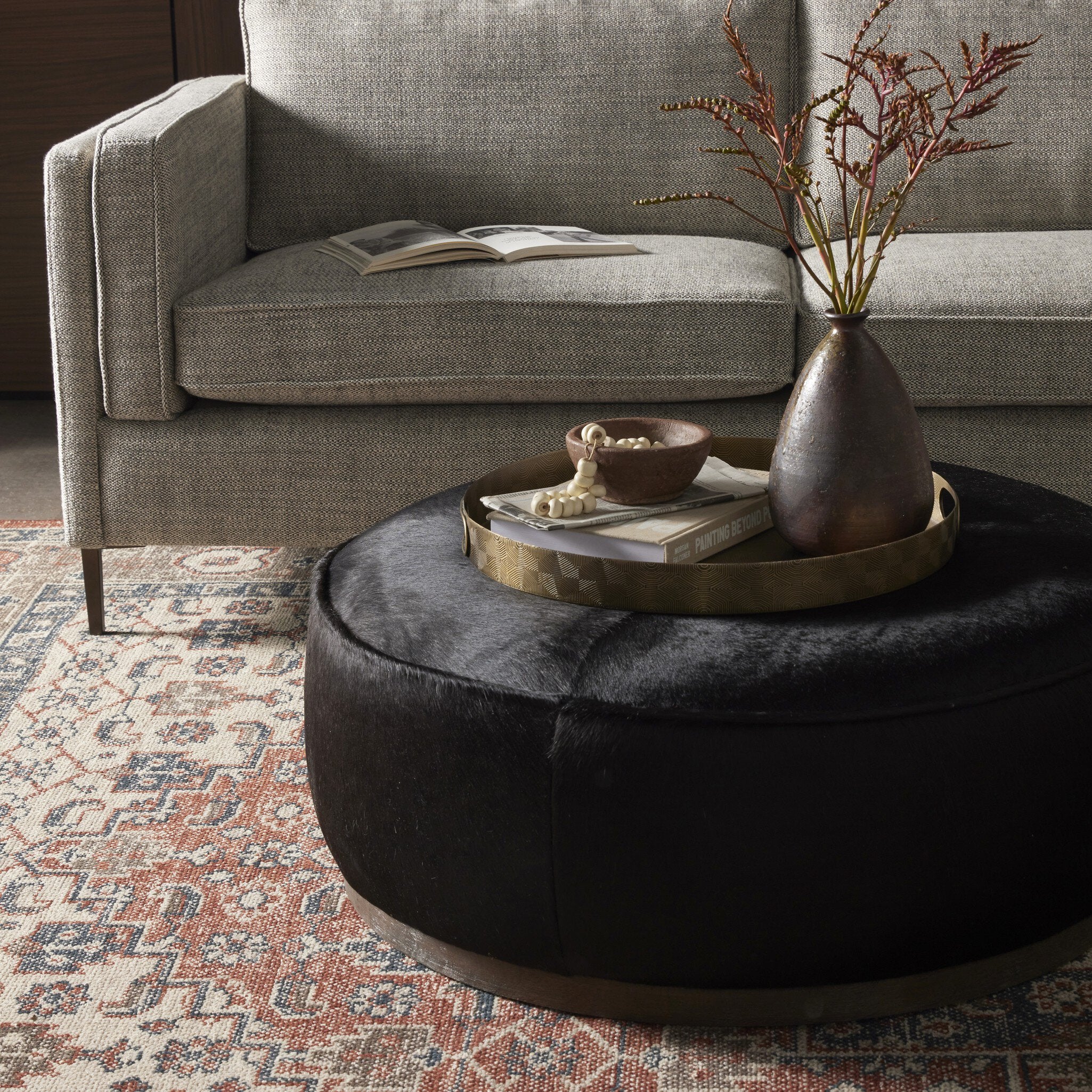 Sinclair Round Ottoman