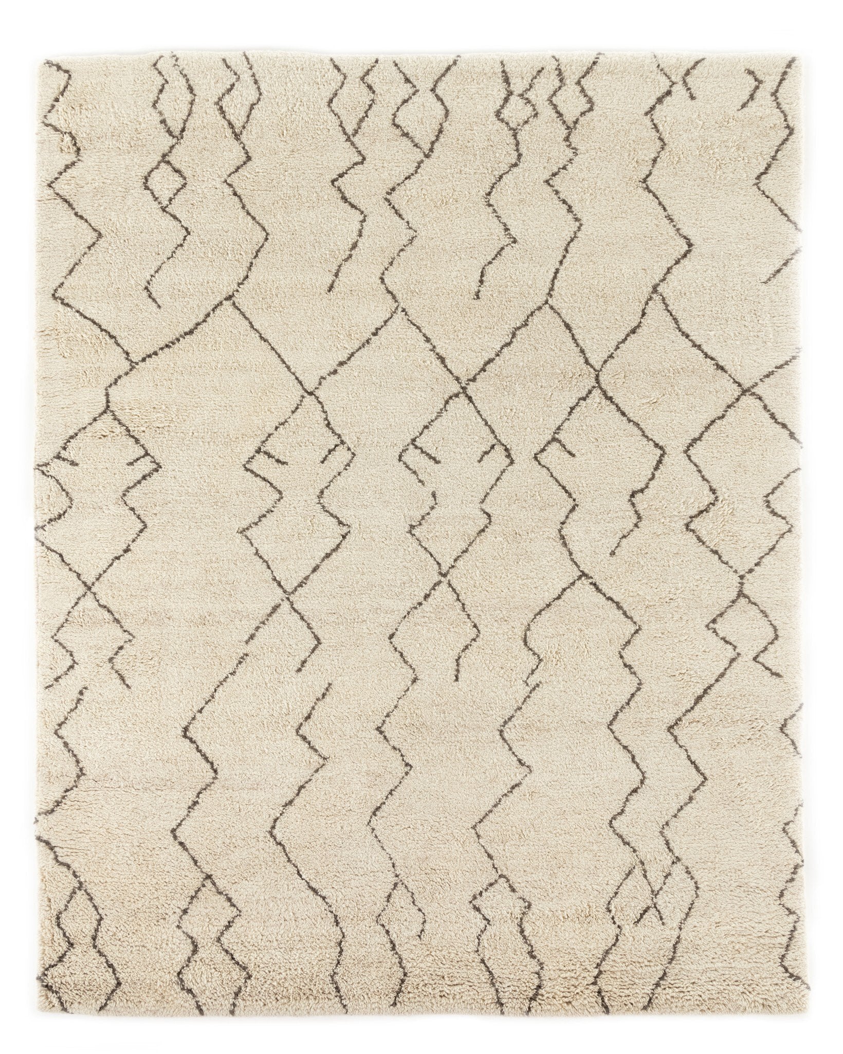 Taza Moroccan Hand Knotted Rug 10x14'